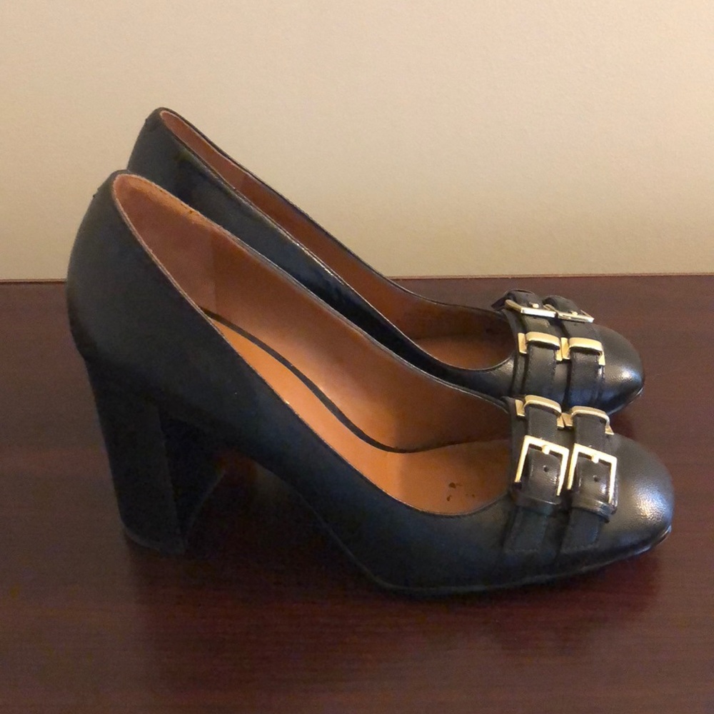 Nine West Black Heels Size 6.5